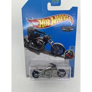 2017 Mattel Hot Wheels Walmart Exclusive Zamac #16 HW Moto 5/5 Blast Lane